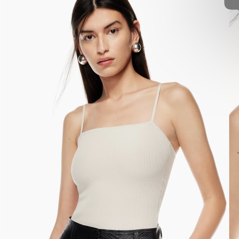 Aritzia Babaton Sculpt Knit Cami Tank